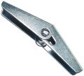 Toggle Bolts 5 32 In X 3 Zinc Plated Alloy Steel Round Slotted Head 16 Piece Set 