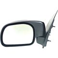 Fits 99-03 Ford F450 F550 Super Duty Left Driver Mirror Manual Textured Black 