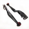 Smt-black Brake Clutch Skull Hand Lever For Honda Shadow 600 750 1100 Magna B00rue4o4w 