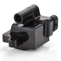 Mas Set Of 8 Square Ignition Coil Uf271 Iridium Spark Plug 5mm Red Wires For Silverado Suburban Gmc Hummer Avalanche Savana 