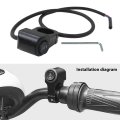 Waterproof Motorcycle 7 8 Handle Bar Headlight Fog Spot Light On Off On Switch Used For Igenerals Hazard Head Light And Power