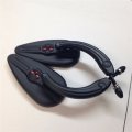 Smt-black Aluminum Teardrop Shape Skull Zombie Emblem Mirrors Compatible With Superglide Fat Bob Fxef B017qp6grc