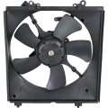 Mitsubishi Lancer Radiator A C Cooling Fan Assembly 2002 2 0l For Mi3115109 Mr464708 
