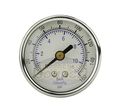 1 4 Npt 0-160 Psi Back Mount Air Compressor Pressure Gauge 