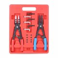 Pro Grade 10 In Circlip Plier Set With Variety Tips Internal And External Pliers For Automotive Mechanical Repairs M5 Screw 15 