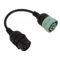 Bescable Diagnostic Crossover Cable Adapter J1939 Can3 To Can1 Secure Connection Replacement For Paccar 
