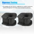 Uxcell 2pcs Car Suspension Stabilizer Bar Bushings No 4881552080 488150d140 For Toyota Yaris 2007-2012