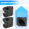 Uxcell 2pcs Car Suspension Stabilizer Bar Bushings No 4881552080 488150d140 For Toyota Yaris 2007-2012