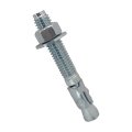 3 4 X 5 Wedge Anchor Bolt Fasteners For Concrete Cement Brick With Nuts Washers Heavy-duty Zinc-plated 10 Pack 