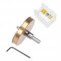 Uxcell 80mm Hss Drill Bit Hole Saw Stainless High Speed Steel Metal Alloy