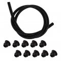 Grommet And Fuel Line For Stihl Fs56 Fs62 Fs66 Fs75 Fs80 Fs85 Hl75 Hs75 Hs80 Hs85 Ht70 Replace 0000 989 0516 930 2803 2pcs 