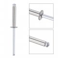 Uxcell Blind Rivets 304 Stainless Steel 4mm Diameter 20mm Grip Length Silver 50pcs