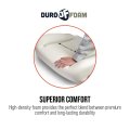 The Seat Shop Replacement Driver Bottom Foam Cushion For 1998-2002 Dodge Ram Quad Cab 2500 3500 And 1998-2001 1500 White