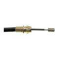 Parking Brake Cable Forord 150 F 250 F 350 1990 1991 Rubber Jacket Black 22 69 In Conduit Length Replaces E4tz 2853 G E7tz D 