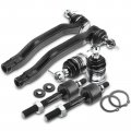 A-premium Set Of 6 Front Lower Ball Joint Inner Outer Tie Rod End Compatible With Honda Accord 1990 1991 1992 1993