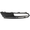 Fog Light Bezel For Volkswagen Beetle 2012 2019 Front Passenger Side Black Plastic With Chrome Center Strip Replaces Vw1039117