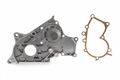 Wpt-004 Engine Water Pump With Gasket For Toyota Camry 1984 1986 And Corolla To 1985 Silver Ceramic Construction 