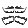 Labwork 4 Pcs Tail Light Bezel Covers Replacement For 2010-2013 Chevy Camaro Lt Ls Ss Glossy Black 92199773 92199774