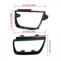 Labwork 4 Pcs Tail Light Bezel Covers Replacement For 2010-2013 Chevy Camaro Lt Ls Ss Glossy Black 92199773 92199774