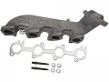 Left Driver Side Exhaust Manifold Kit With Gasket And Hardware Compatible 2000-2004 Ford F-250 Super Duty 5 4l V8 