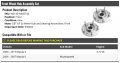 Front Wheel Hub And Bearing Assembly Set Of 2 Compatible With 2006-2007 2009-2013 Mazda 6
