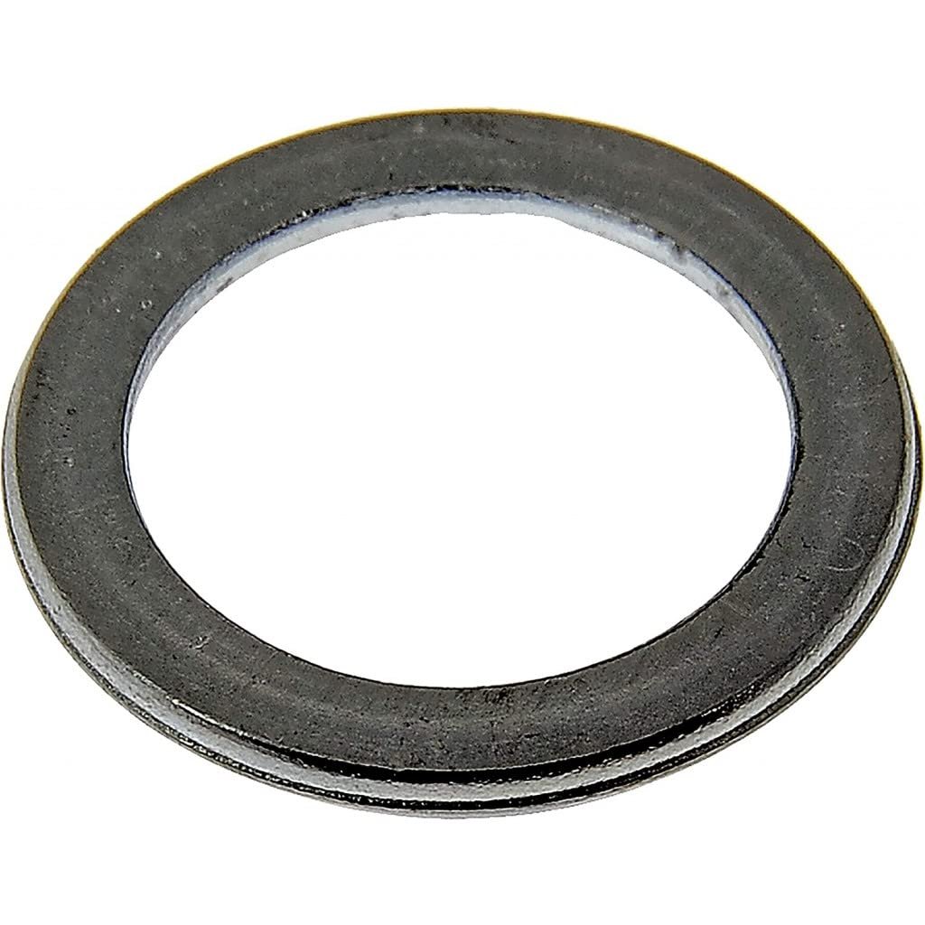 Oil Drain Plug Gasket For Dodge Caravan 1990 00 Aluminum And Rubber 0 54 Inside Diameter 0 75 In Outside Replaces 1345 10 406a