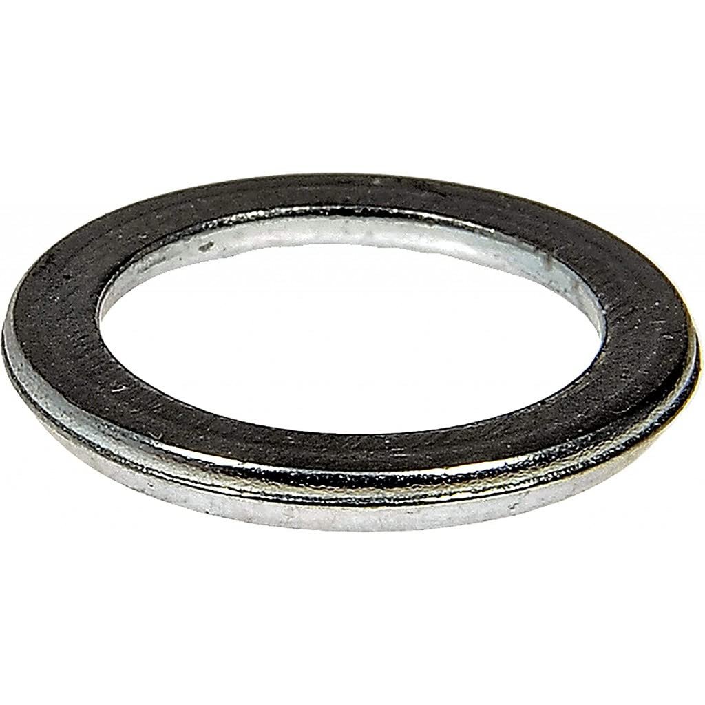 Oil Drain Plug Gasket For Dodge Caravan 1990 00 Aluminum And Rubber 0 54 Inside Diameter 0 75 In Outside Replaces 1345 10 406a