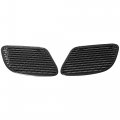 Ecotric Hood Bezel Vent Compatible With 2015-2018 Dodge Challenger Srt Hellcat 2019-2021 R T Scat Pack Black Replace For