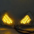 Motorcycle Led Front Blinker Indicator Turn Signals Light For Kawasaki Ninja 250 300 Ex300 2013-2018 400 Ex400 2018-2024 650