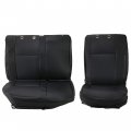 Seat Covers Sets For 2016-2023 Toyota Tacoma Double Cab W Manual Adjustable Black Driver