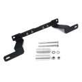 Motorcycle Auxiliary Light Bracket For Bmw R1250gs Adv 2019 2023 Iron Material Lights Holder Black Anodized Finish 