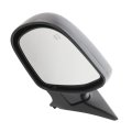 Door Mirror For Subaru Outback Legacy 2005 2006 2007 2008 2009 Driver Side Heated Power Black Textured Manual Folding Su1320107 