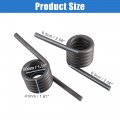 X Autohaux 1 Pair Car Trailer Ramp Spring Coil Springs Left Right Side Replacement