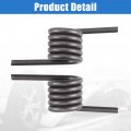 X Autohaux 1 Pair Car Trailer Ramp Spring Coil Springs Left Right Side Replacement