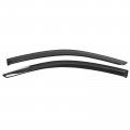 Window Visor For 2013-2017 Honda Accord 2dr Acrylic Smoke Tinted 2pcs Sun Rain Shade Guard Wind Vent Air Deflector By Ikon 
