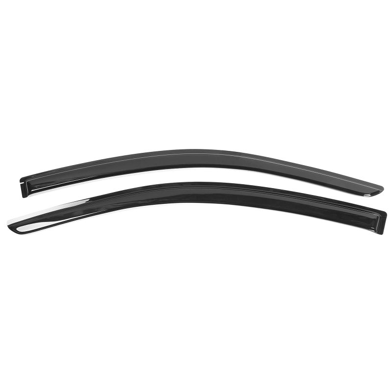 Window Visor For 2013-2017 Honda Accord 2dr Acrylic Smoke Tinted 2pcs Sun Rain Shade Guard Wind Vent Air Deflector By Ikon