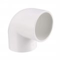 Uxcell 50mm Slip 90 Degree Pvc Pipe Fitting Elbow Coupling Connector 2 Pcs