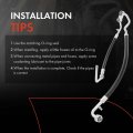 A-premium A C Suction And Discharge Hose Assembly Compatible With Chevrolet C1500 C00 C3500 1993 K1500 K2500 K3500 Gmc C2500
