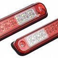 Partsam High Mount Led 3rd Brake Light Red Replacement For Silverado And Sierra 1994-1999 C K 1500 2500 3500 Rear Top Roof Cab