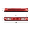 Partsam High Mount Led 3rd Brake Light Red Replacement For Silverado And Sierra 1994-1999 C K 1500 2500 3500 Rear Top Roof Cab