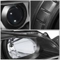 Black Housing Amber Corner Projector Headlight Lamps Tool Kit Compatible With Subaru Outback Legacy 10-14