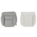 Driver Side Bottom Seat Cover Replacement Leather Gray And Foam Cushion For Ford F150 Lariat 2004 2005 2006 2007 2008 Custom 
