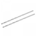 Hss High Speed Steel Extra Long Twist Drill Bits 6 2mm Diameter 200mm Length For Hardened Metal Woodwork Plastic Aluminum Alloy 