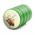 Elk Head Hunting Tire Rim Wheel Aluminum Valve Stem Caps