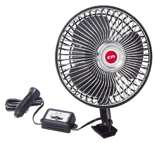 Hopkins SP570804 Go Gear 12 Volt Oscillating Fan 