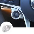 Abs Interior Start Engine Stop Button Trim Cover 1pcs For Alfa Romeo Giulia 2017 
