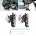 A Pillar Hood Work Light Bar Mount Bracket Compatible With 1995-2011 For Chevrolet Impala 2 Pieces