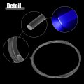 Acropix 1 5m 4 92ft 5mma 0 06 Car Pmma Side Glow Fiber Optic Cable Kita With Blue Led Aluminum Alloy Illuminator 12v 1w Guide