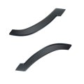 Wheel Arch Trim For Jeep Cherokee 2014 2018 Rear Driver And Passenger Side Pair Textured Black Tpo Plastic Ch1790111 Ch1791111 
