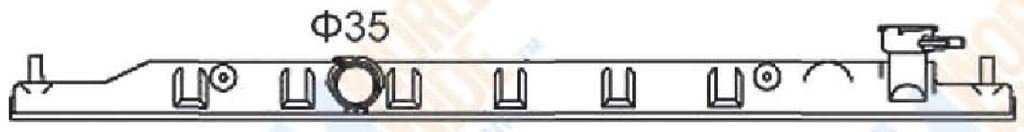 Inlet Plastic Tanks For Nissan Murano 3 5 Lts V6 Radiators